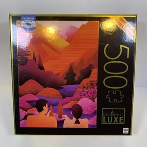 Big Ben Luxe Hot Springs Marcy Day Jigsaw Puzzle with Poster 500 piece -NEW